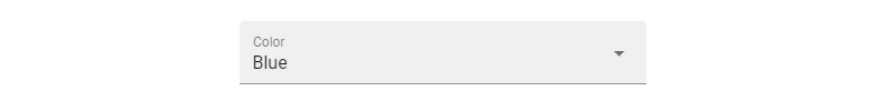 Vuetify select field field variant.