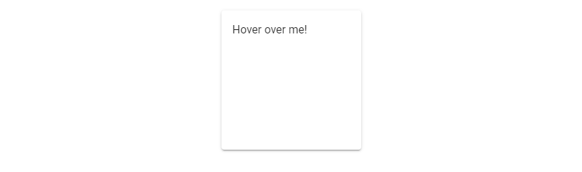 Using the Vuetify hover component.