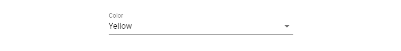 Setting a default value for a Vuetify select field.