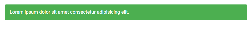 Using the rounded prop of the v-banner component.