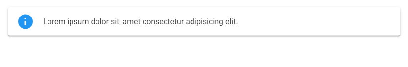 Using the icon slot of the Vuetify banner component.