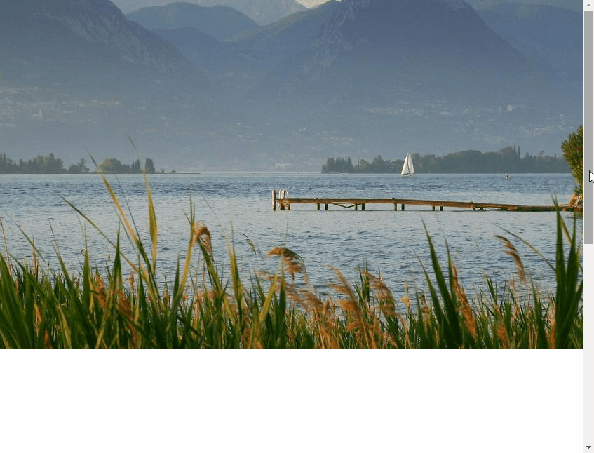 Using the Vuetify parallax component.