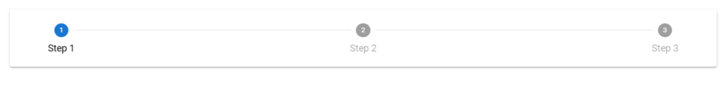 Using the alt-labels prop of the Vuetify stepper component.