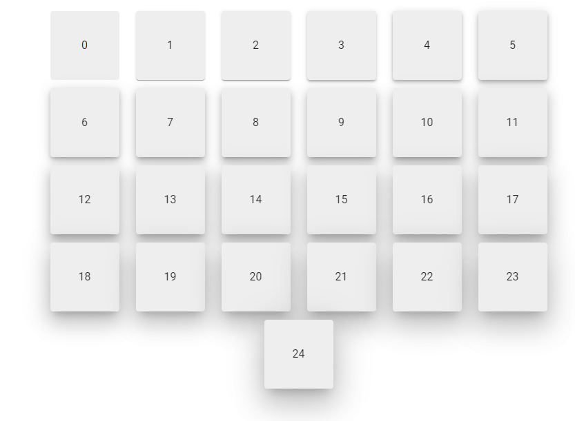 Using Vuetify elevation helpers.