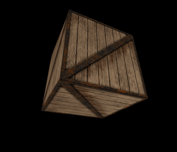 An animation created with Three.js