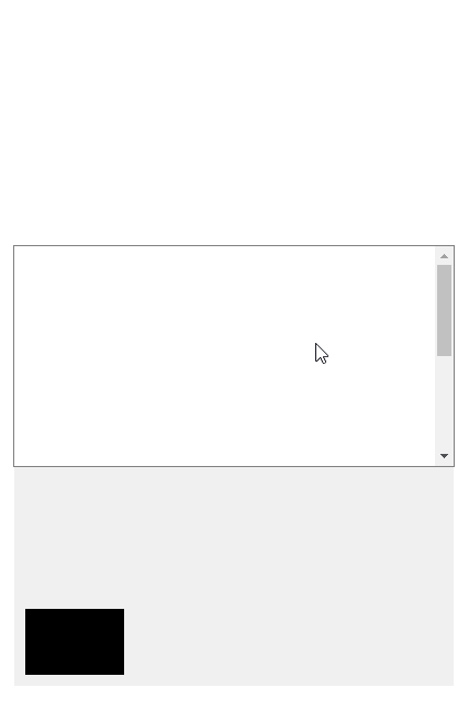 The element changes color once every single pixel of it enters the viewport.