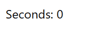 The second go up by 1 every second - success.