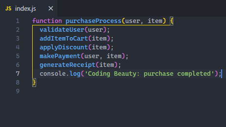 Moving a line up in Visual Studio Code with the keyboard shortcut.