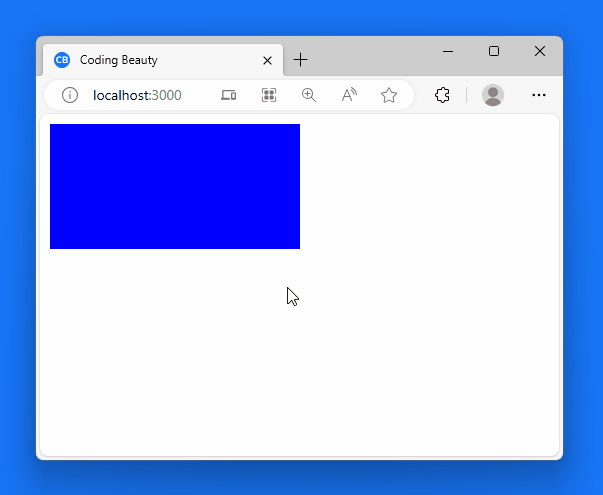 Changing color on mouse hover in Vue.js.